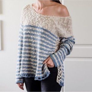 Free People Crochet Sweater